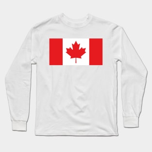 Canada Flag Long Sleeve T-Shirt